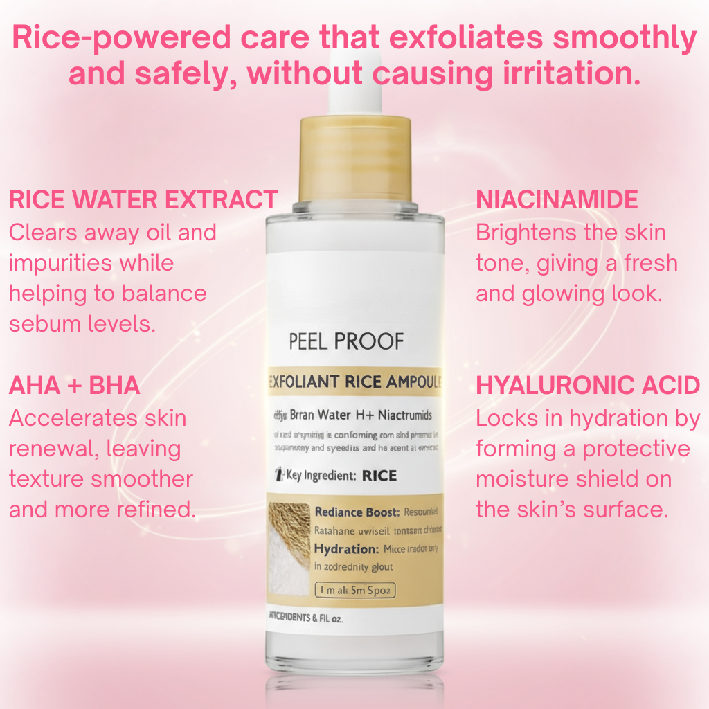 NaturelyGlow™ DermaRice Advanced Rice-Powered Peel